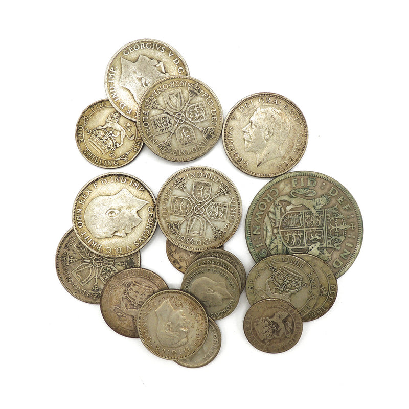 Collection GB Silver Coins 1750-1946