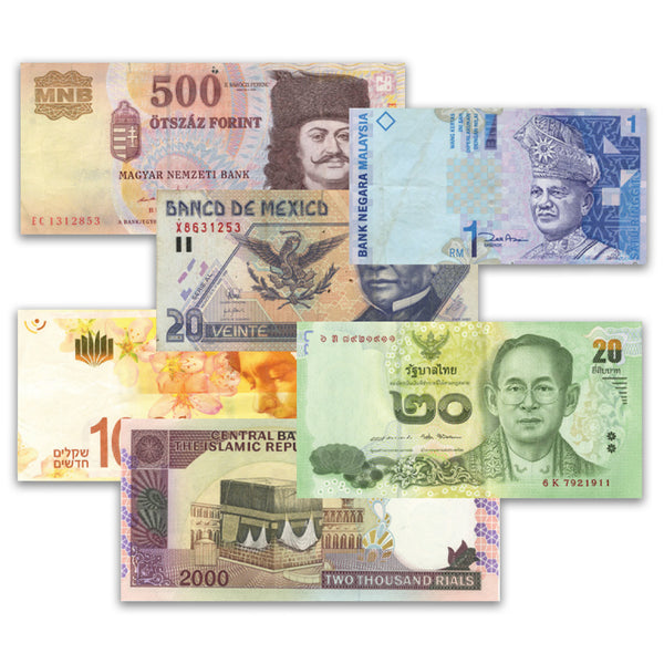 Collection of World Bank Notes