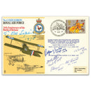 1974 RAF No43 Sqn. Signed Sopwith, Gray, Slessor & 2 Others