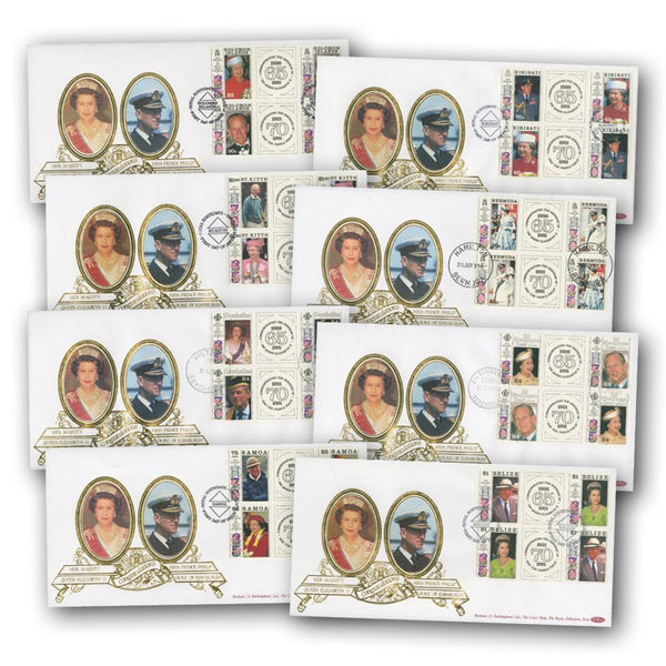 1991 Benham Royal Birthdays Collection - 17 Covers COL019B