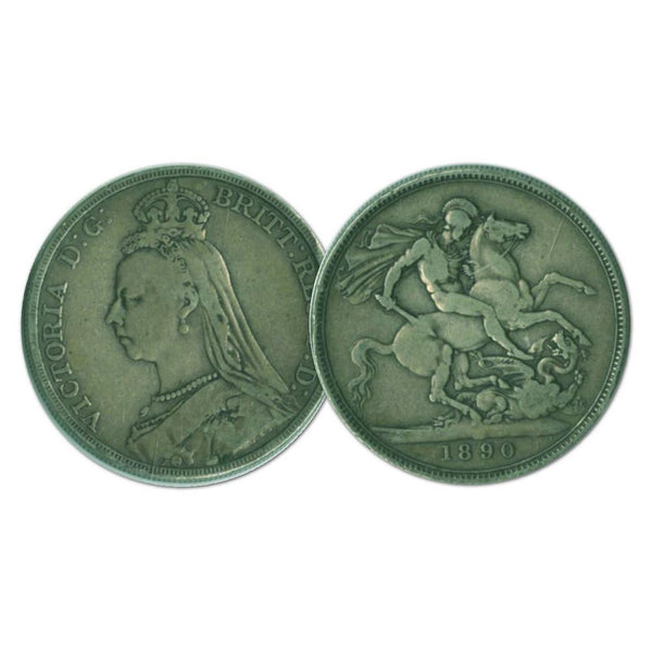 1890 Silver Crown Coin CROWN1890