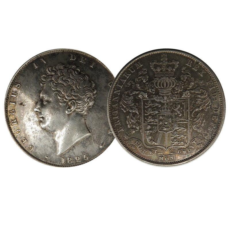 1825 George IV Half Crown CROWNH1825