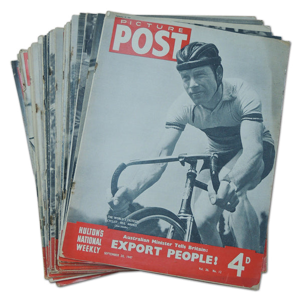 Picture Post: Sporting Events - A Collection of 32 Magazines (1946-52) CXB0420
