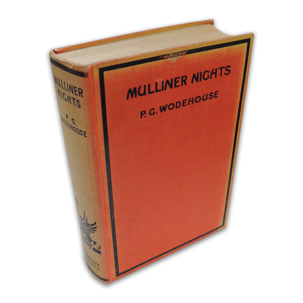 P G Wodehouse Mulliner Nights 1933 First Edition CXB0434