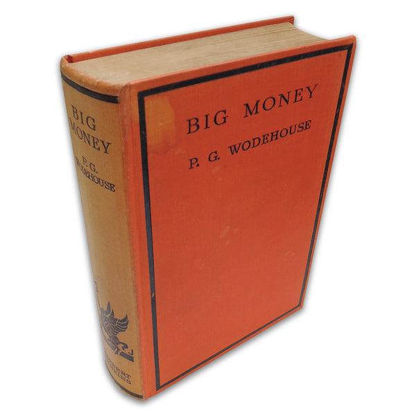 P G Wodehouse Big Money 1931 First Edition CXB0439