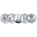 Princess Diana Commemorative Sterling Silver 5 Coin Set CXC0030