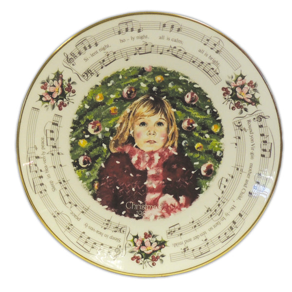 Royal Doulton - Decorative Plate - Christmas Carols Silent Night CXG0395