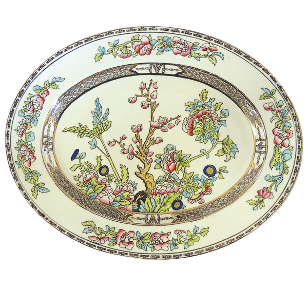 Alfred Meakin - Oval Serving Dishes in Bengal Tree Pattern -  Set of 3 CXG0442