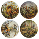 Robins Through the Seasons - Set of 4 Plates CXG0763