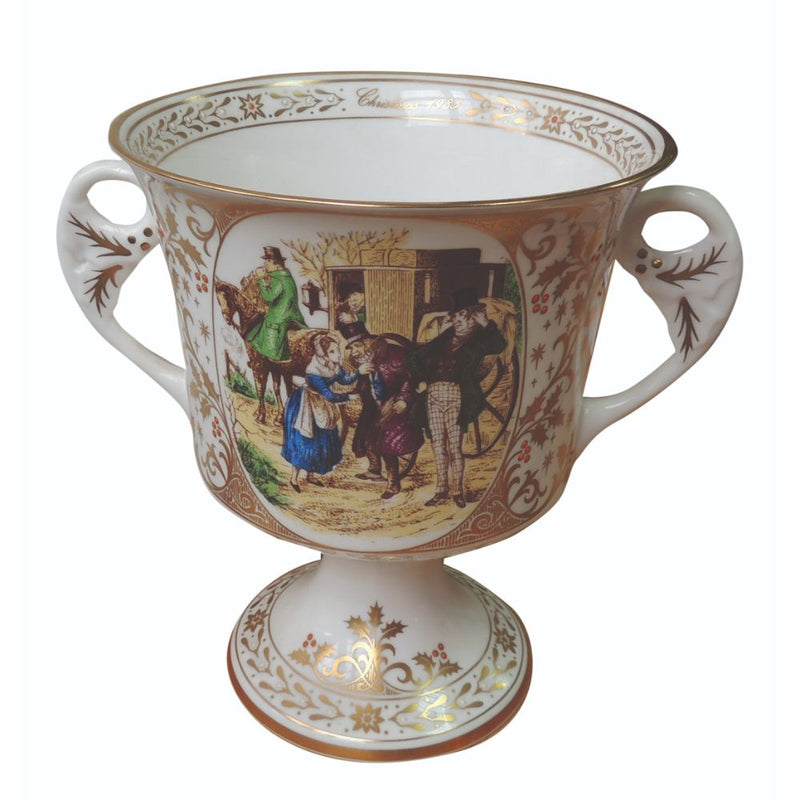 Caverswell 1983 Christmas Limited Edition Goblet CXG0903