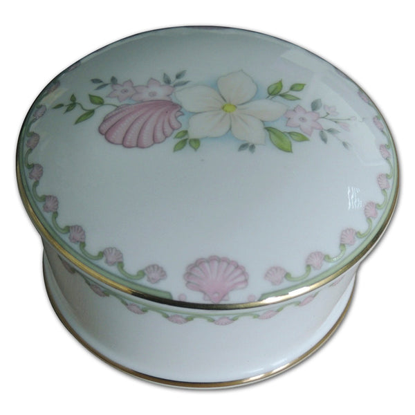 Coalport Canterbury Round Trinket Box CXG0920