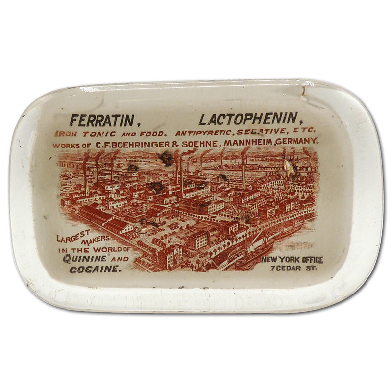 1890s Advertising Paperweight CXG0944