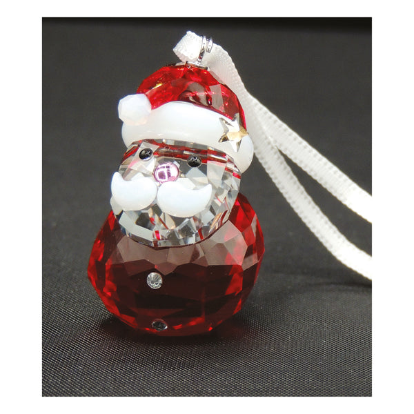 Swarovski Rocking Santa Ornament CXG0990