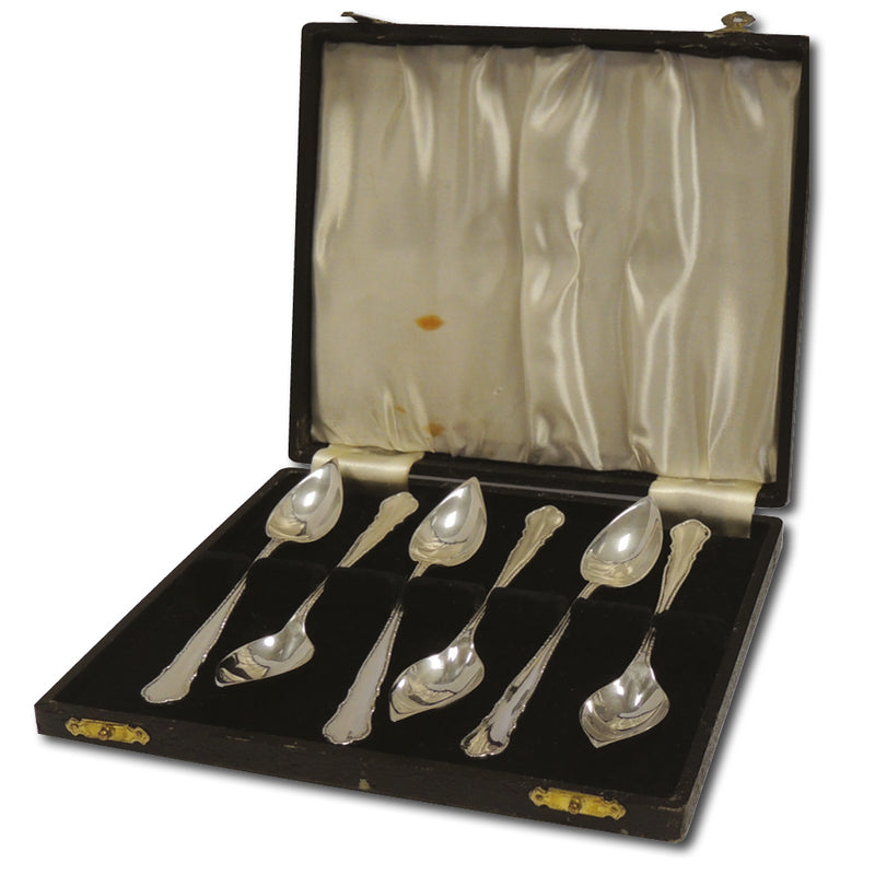 Silver Grapefruit Spoons - Set of 6 CXH0086