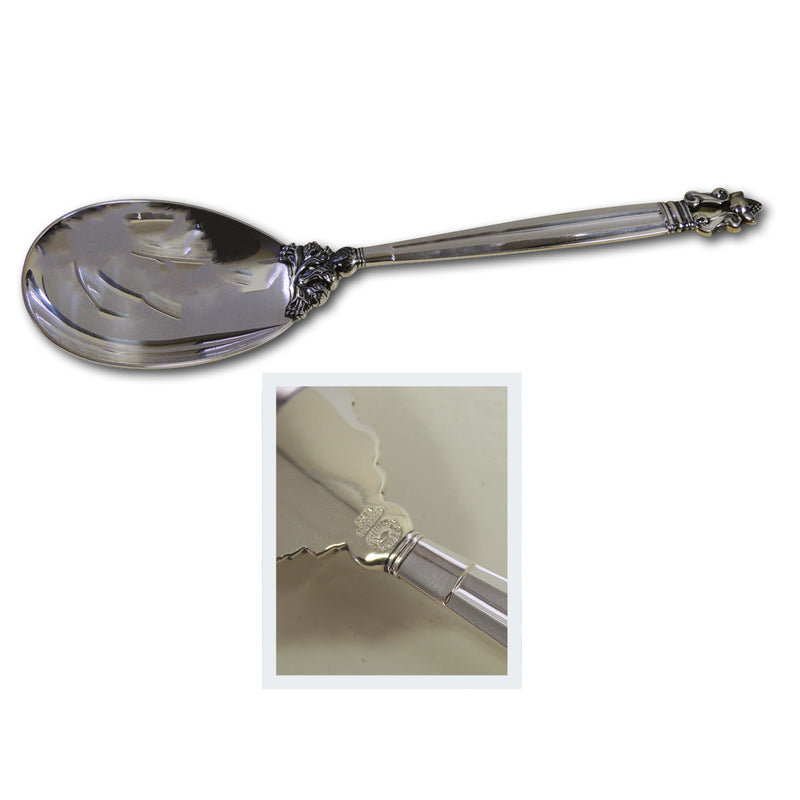 Georg Jensen Silver Serving Spoon CXH0257