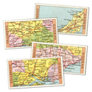 Sectional Cycling Map 1910 (50) Ogden's CXM0293