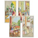 Fine Chinese Cigarette Card Lot - Numbered 51-100 CXM0698