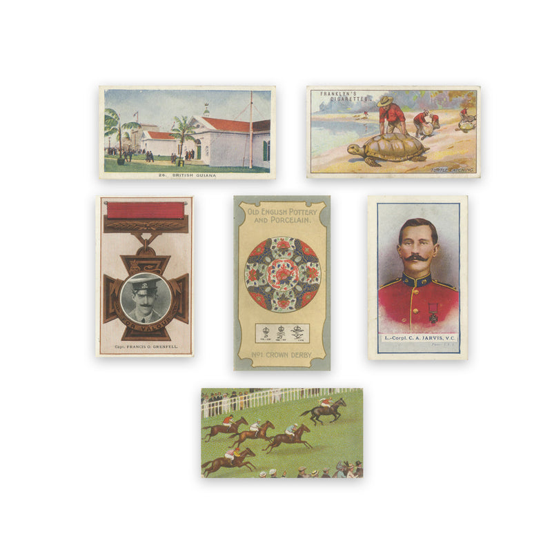 6 Scarce Near-Complete and Part Cigarette Card Sets CXM0715