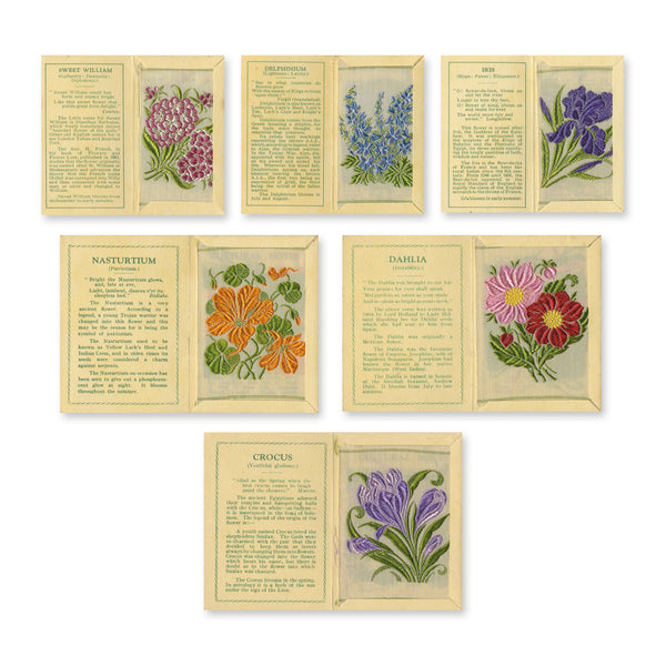 Kensitas Flower Silks Mixed Lot - Over 200 Cards CXM0725