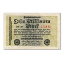 Ten Million Mark Reichsbank Banknote - 1923