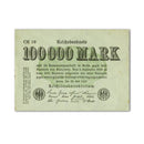 Hundred Thousand Reichsbank Small Note - 1923 CXN0040