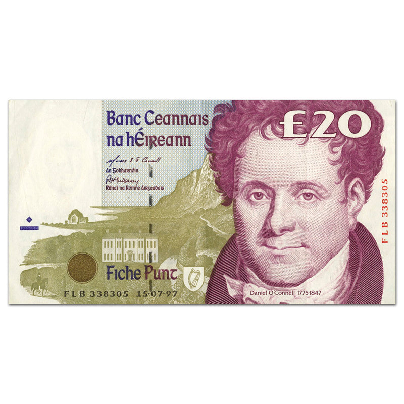 Ireland 1997 £20. P77b. Au-58