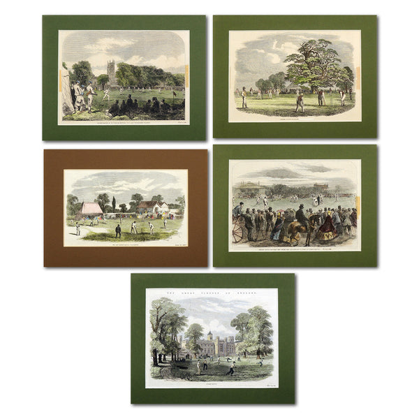 Cricket  Collection of ILN mounted pages CXP0372