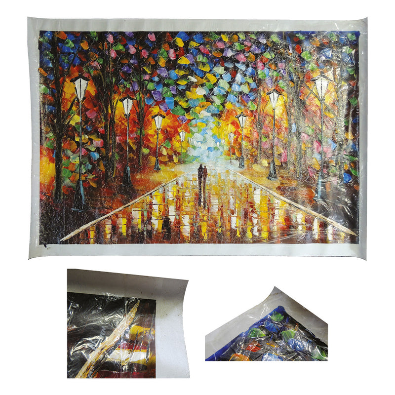 Farewell to Anger by Leonid Afremov Painting Recreation.