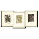 Set of 3 Framed Etchings
