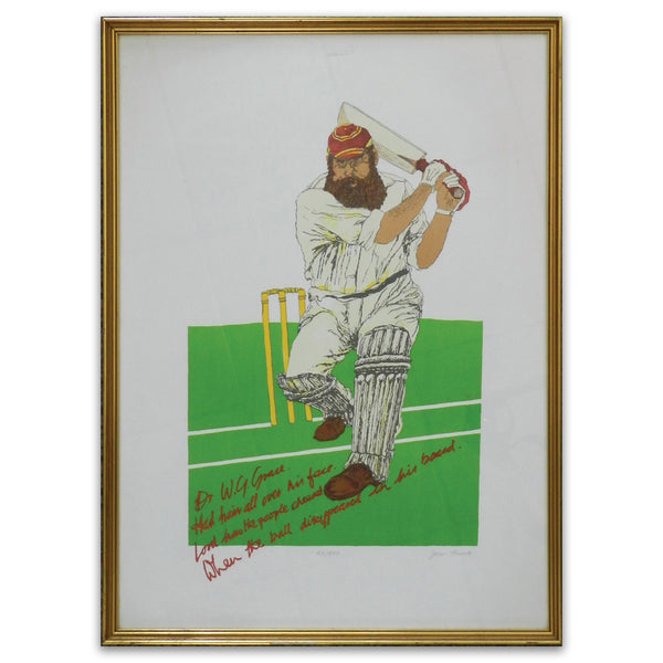 W. G Grace Framed Print