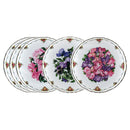 Royal Albert Collector Plates - The Queen Mother's Favourite Flowers - Set of 5 CXR0127