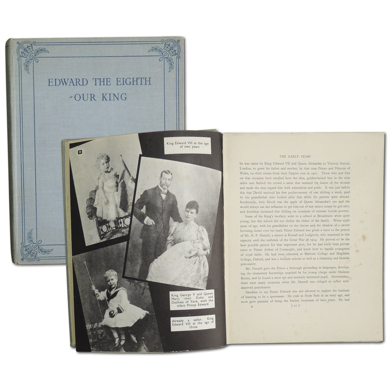 Edward The Eighth - Our King Souvenir Book CXR0624A