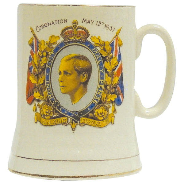 Small Commemorative Tankard - King Edward VIII Coronation 1902 CXR0832