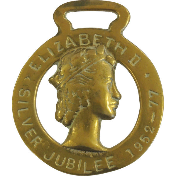 Horse Brass - Elizabeth II Silver Jubilee CXR0942A