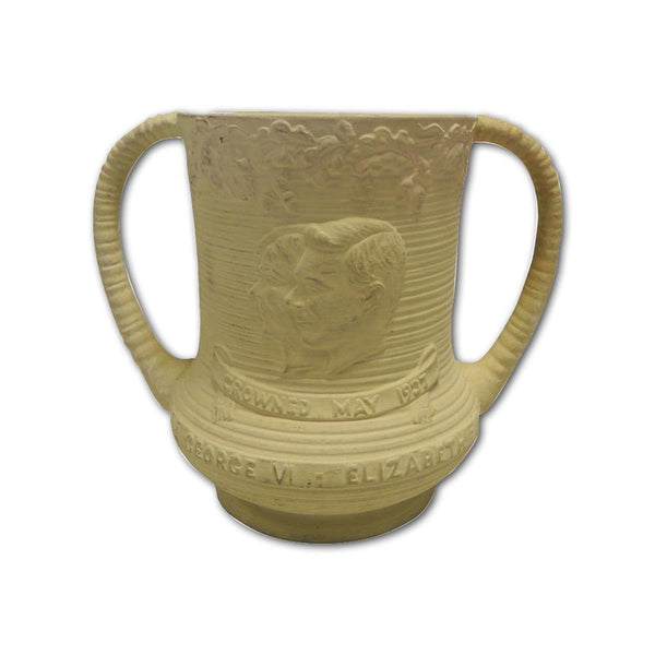 Sylvac Cream Loving Cup - King George VI Coronation 1937 CXR1115
