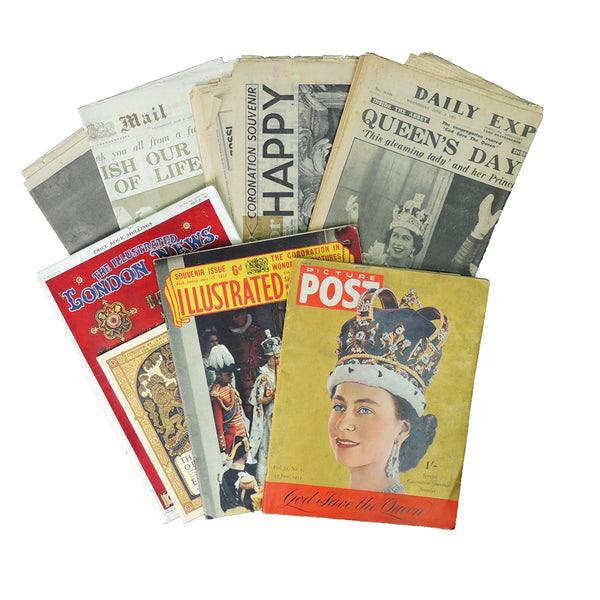 1953 Coronation Programme and publications CXR1219