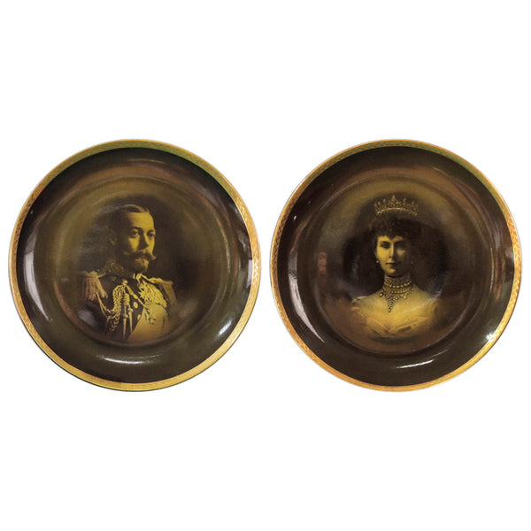 George V & Queen Mary Ridgways Plates CXR1308