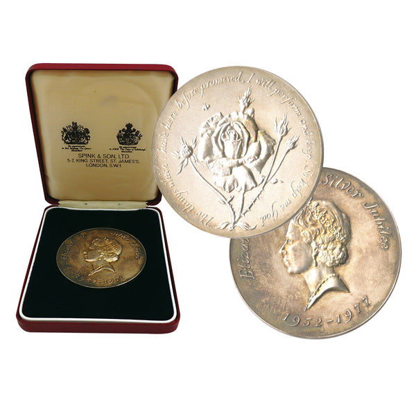 1977 Silver Jubilee Medallion by Spink & Son CXR1335