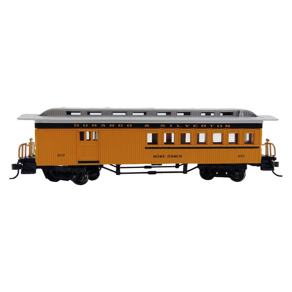 Bachmann HO 1860-1880 Passenger Car Combine Durango & Silverton CXT0032