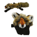 Custom-Made Red-White Fox Plush