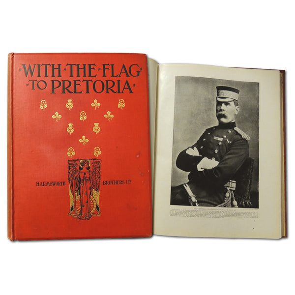 'With the Flag to Pretoria' in Two Large Volumes CXW0071