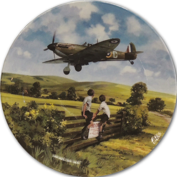 'Spitfire Coming Home' Plate CXW0111