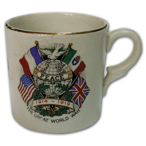 Longton WWI Commemorative Mug - Dartford Industrial Co-op Society CXW0209