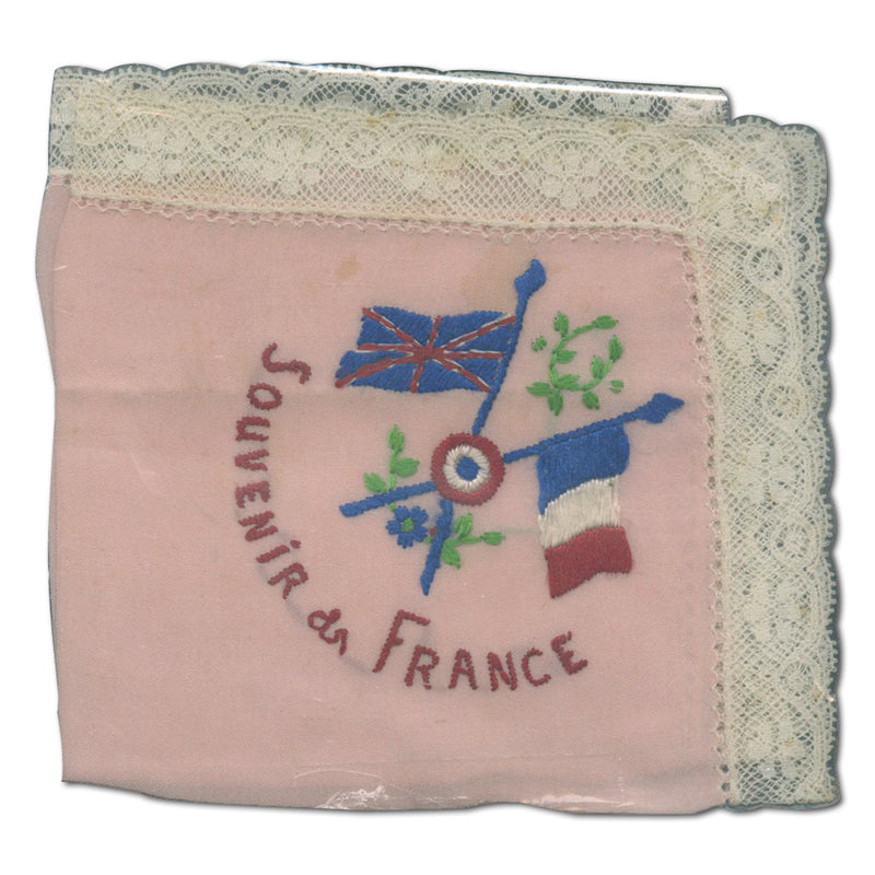 WWI Embroidered Handkerchief - Various Designs CXW0212