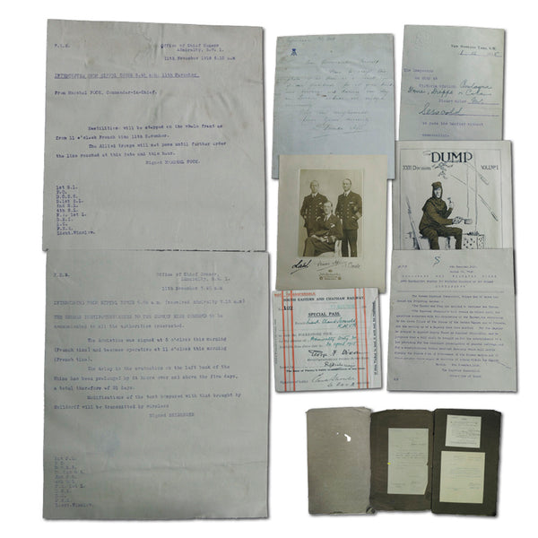 Commander Serocold Great War Scrapbook CXW0220