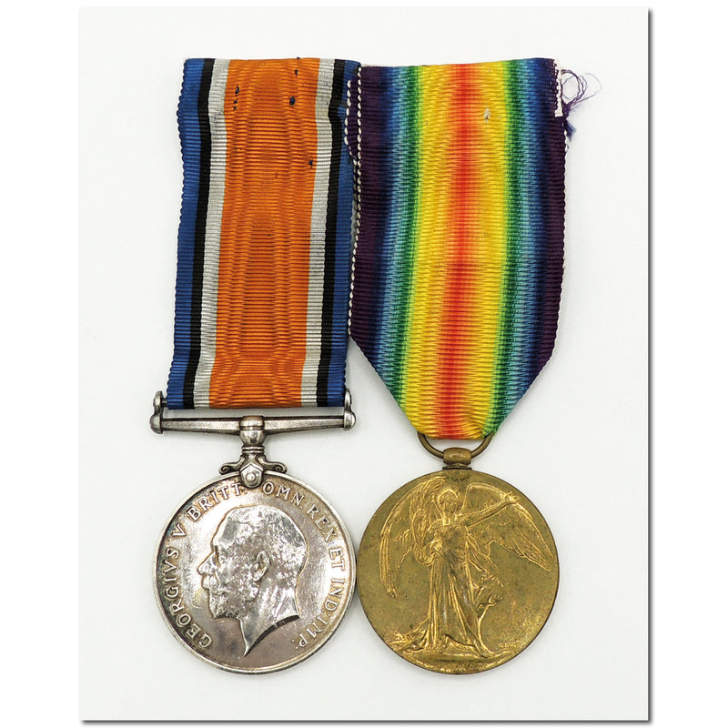 First World War General Service Medal Pair CXW0226
