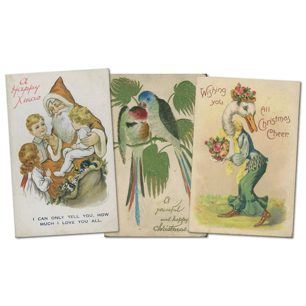 20 vintage Christmas/Easter  postcards CXX0444