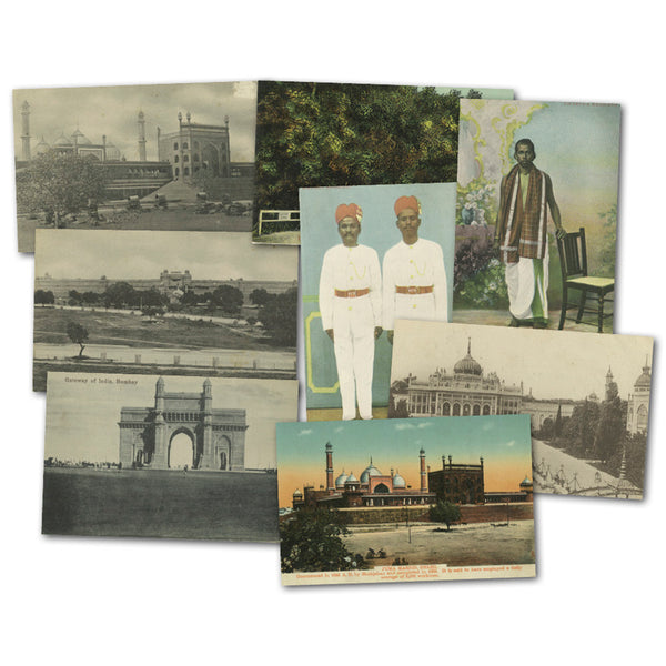 280 vintage Indian postcards CXX0465