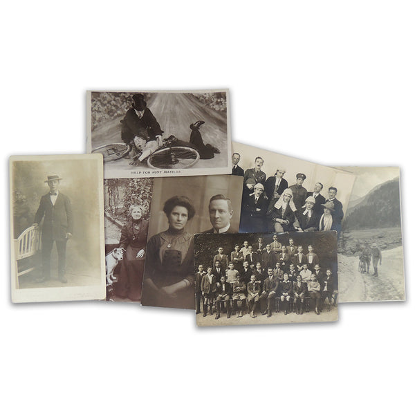 25+ Vintage Postcards Featuring People