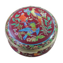 Halcyon Days Tropical Birds Enamel Box CXX0503